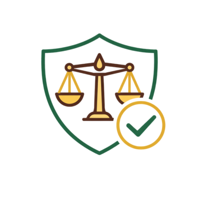 Legal validation icon